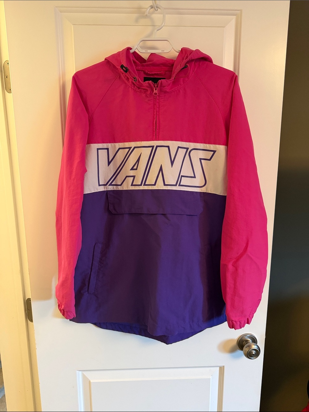 Mint condition Retro/vintage VANS 1/4 zip jacket.